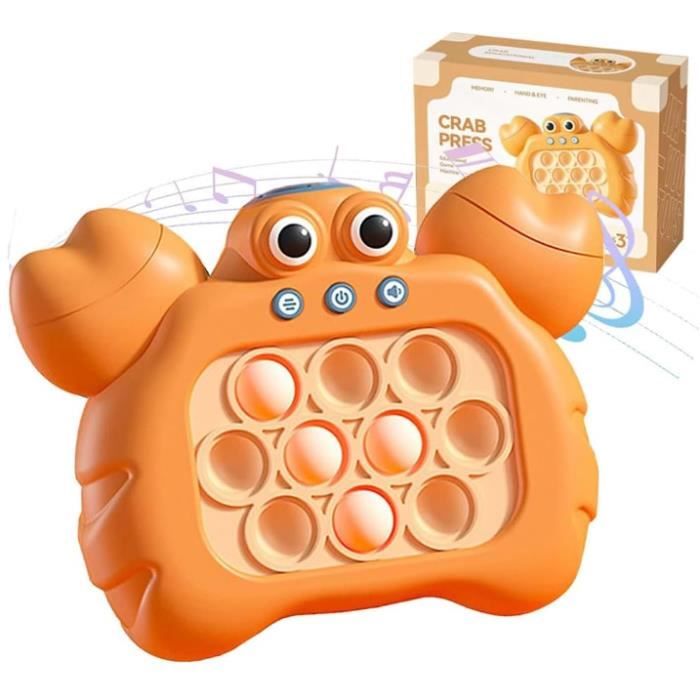 Console De Jeu Quick Push Bubbles,Jeu Fidget électronique,Puzzle Pop It  Game Machine,Push Pop Bubble Sensory Fidget Toy(Licorne) - Cdiscount Jeux -  Jouets