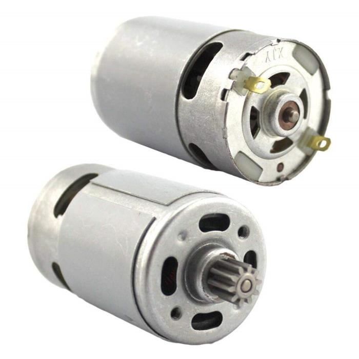 Moteur RS550 13 Dents - Remplacement Pour Perceuse Sans Fil GSB/GSR120-LI 18V (magnétique)