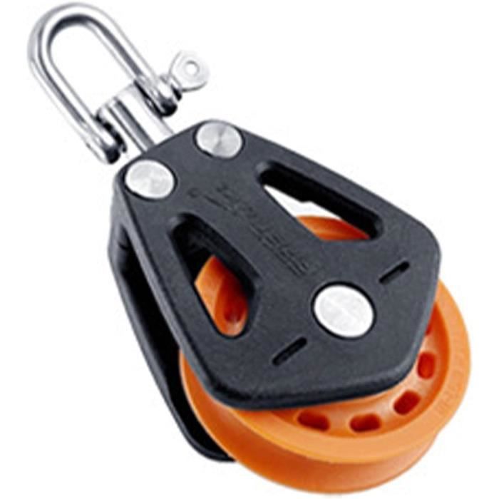 OTTFF Lot De 4 Poulies De Levage - Roues Pivotantes Et Silencieuses De 9,9 C - Rotation à 360