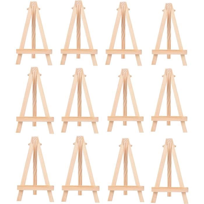 40 Pièces Mini Chevalet Chevalet D'Artiste En Bois Petits Chevalets En