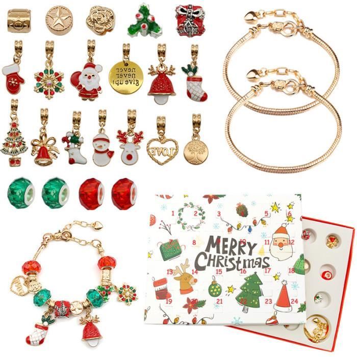 Calendrier de l'avent 2024 Bijoux Femme Fille, calendrier de l avent