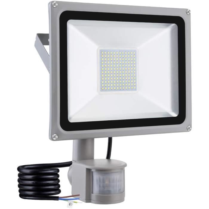 Projecteur LED avec détecteur de mouvement – Luminaire extérieur intelligent