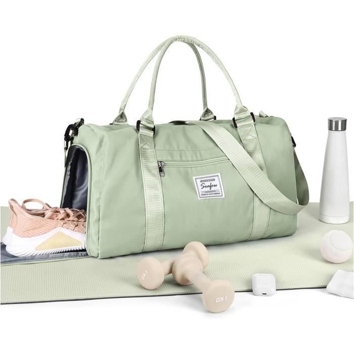 Sac De Gym MIYCOO 3 En 1 - Sac à Dos Duffel Avec Compartiment Chaussures Et Poche Humide - Imperméable