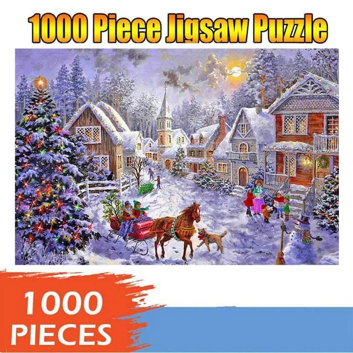 Ravensburger Puzzle de Noël 1000 pièces - Festival d'hiver
