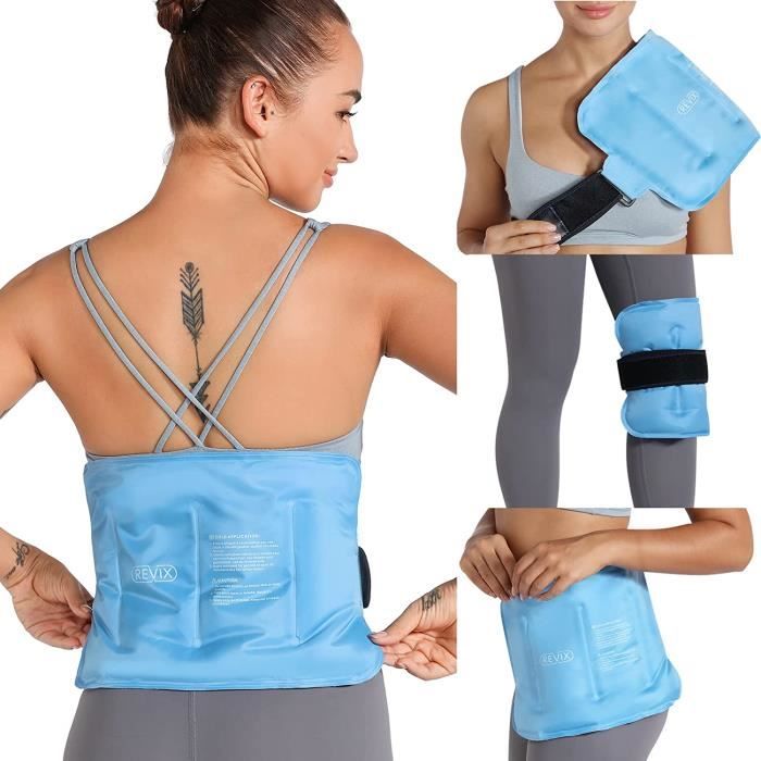 Poche De Glace Pour Le Cou – Sac Thérapie Froid, Bleu, Adulte, Neuf