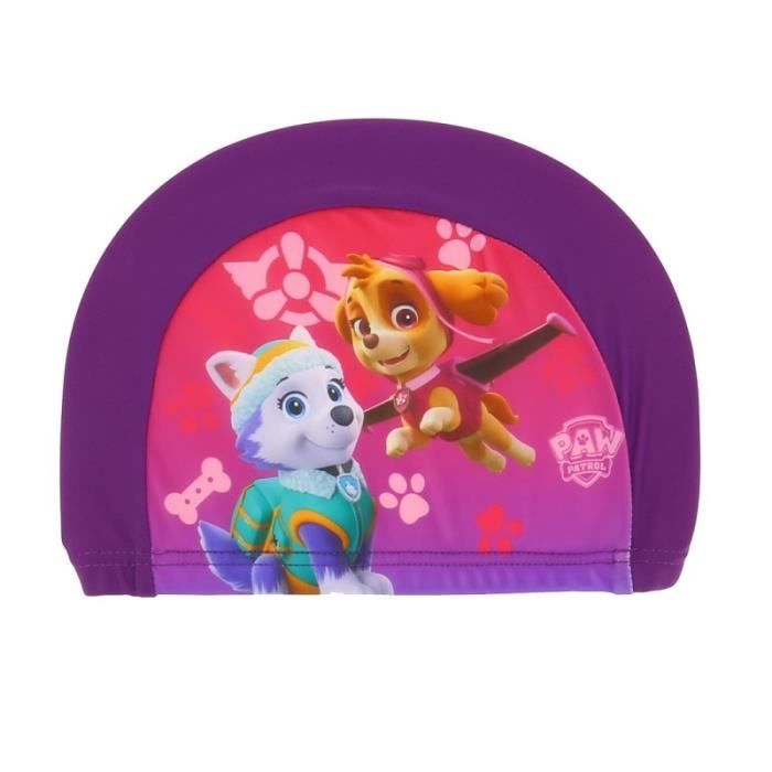 PAT PATROUILLE Bonnet de bain Pat Patrouille fille U Violet Cdiscount Sport