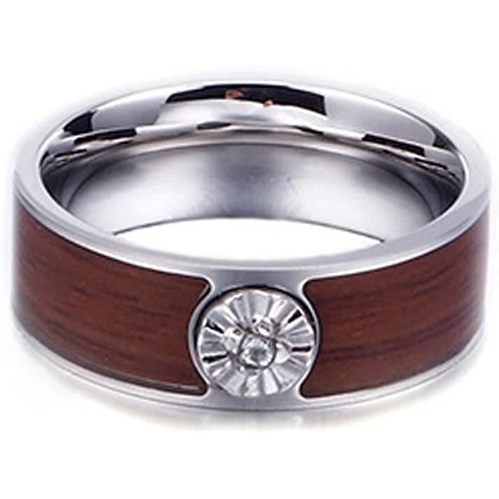 Bague bois homme clearance