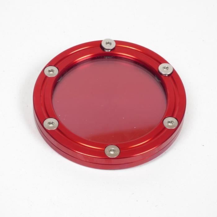 Porte-étiquette De Moto étanche Réutilisable - Support Rond En Acier Inox, Dimensions 11,2x8,7 Cm - 6
