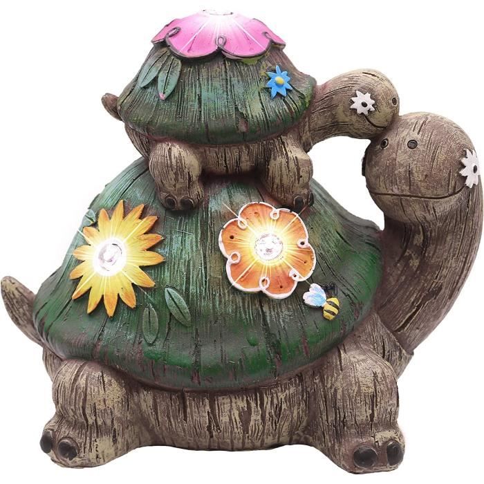 Statue Tortue De Jardin Extérieur, Statue Ornement De Jardin D'Énergie