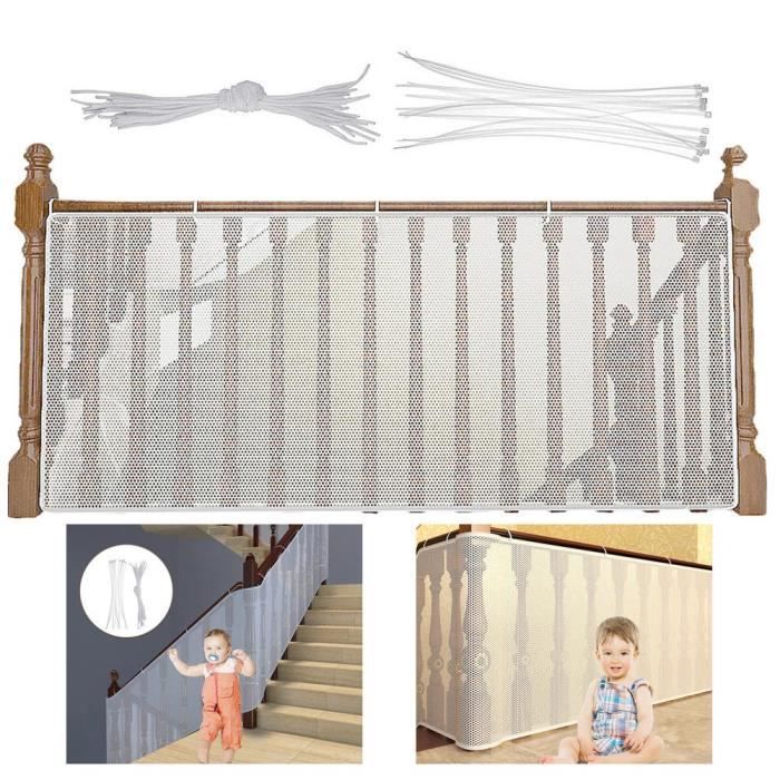 Filet de sécurité pour enfants, pour balcon,escalier pour bébé,clôture d'escalier pour protéger les enfants, les animaux domestiques