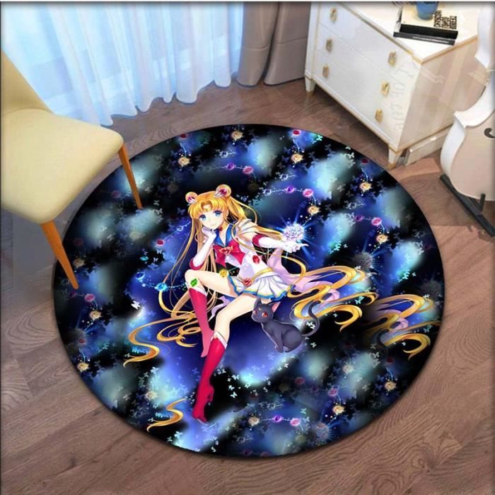 Tapis De Souris Sailor Moon - Tapis De Bureau Ordinateur - Design Marin Lune - Waterfly