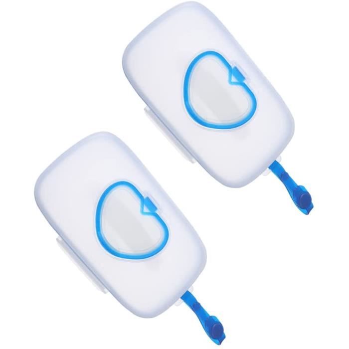 Porte-lingettes Réutilisable Pour Bébé - Lot De 2, Distributeur De Poche, Pratique Pour Les Voyages