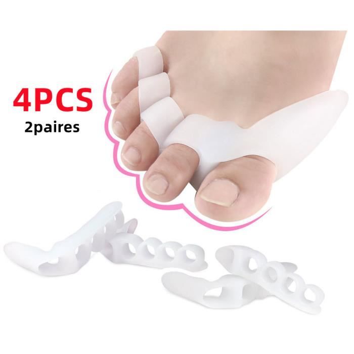 Lot De 10 Séparateurs D'orteils Pinky - Redresseur Pour Petit Orteil - SEBS