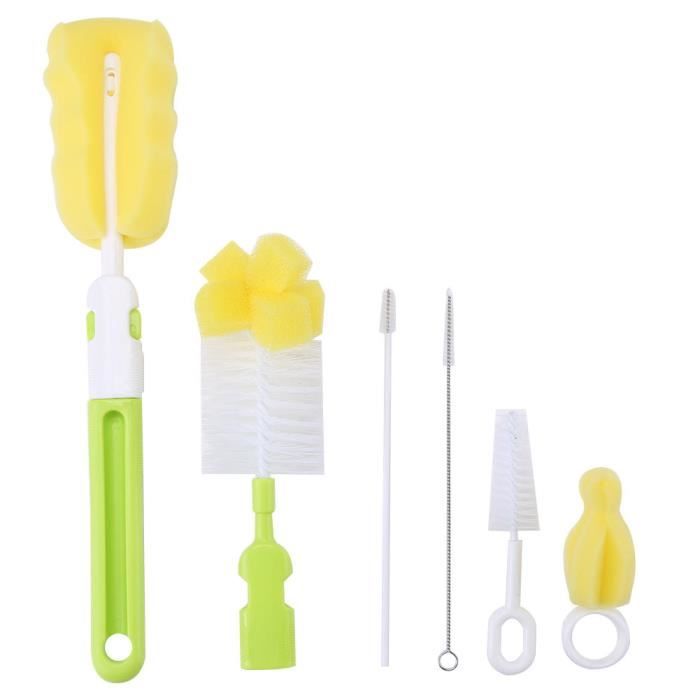 Brosse Biberon 3 En 1 Vicloon - Nettoyage Profond Tétine Et Paille En Silicone