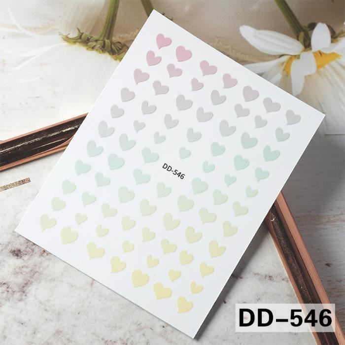 500 Autocollants Cœur Doré Pointillé - 2,5 Cm, Auto-adhésifs - Pour Cartes, Mariage, Saint-Valentin