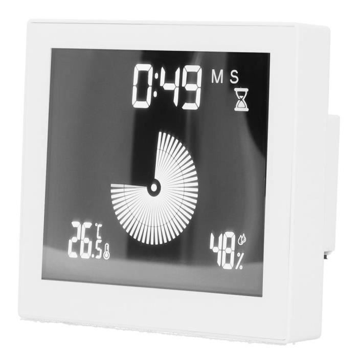 Thermomètre Numérique étanche Pour Moto Ou Maison - Affichage Celsius - Adhésif 3M - Mini Design