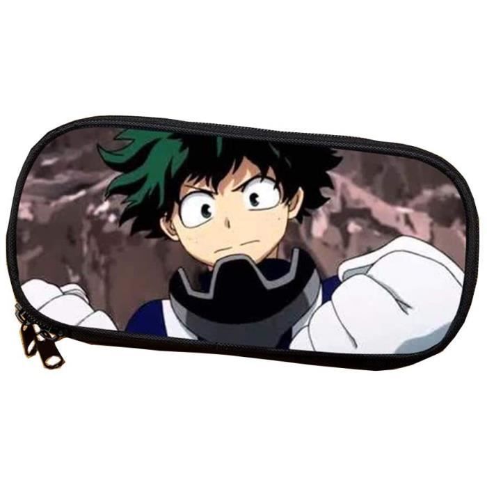 Trousse De Toilette My Hero Academia Officielle – Deux Compartiments, Poignée, Produit Sous Licence CYP