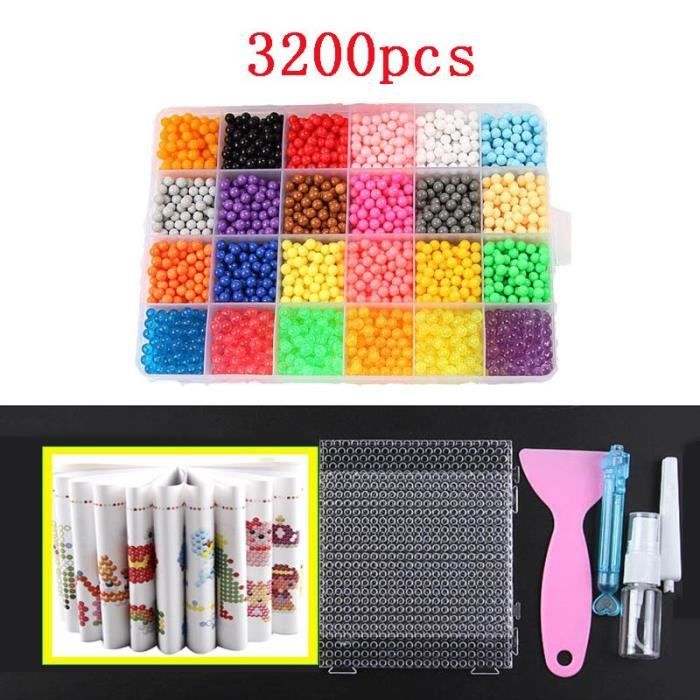 Kit de bricolage - Koncuo - 4800 Perles d'eau Magiques - 24 couleurs