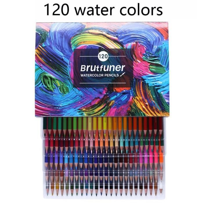Brutfuner crayons de couleur professionnels Macarons 50 couleurss ensemble  de stylos de dessin pour aquarelle en 120 Water Colors - Cdiscount  Beaux-Arts et Loisirs créatifs