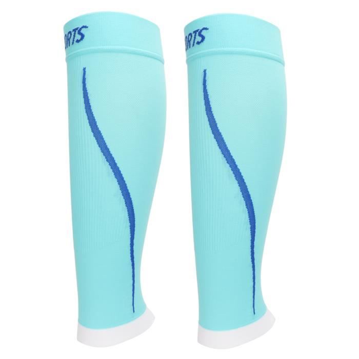 Chaussettes De Compression Pour Mollet – Manchon De Soutien Sportif, Nylon, Confort