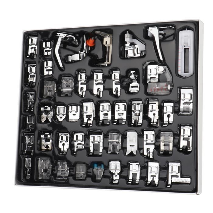 Box 11pcs-C - Machine À Coudre Pied Presseur Pieds Kit Ensemble Avec