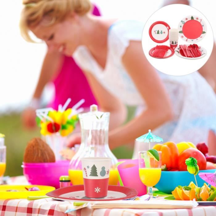 1 Set Vaisselle De De Noel Anniversaire D Anniversaire Ustensiles Repas Bebe Repas Bebe Cdiscount Puericulture Eveil Bebe