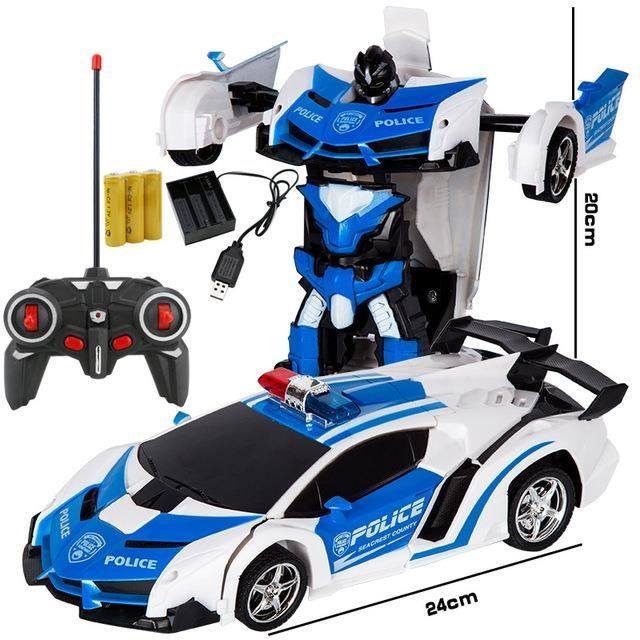 voiture de police teleguidee sans fil