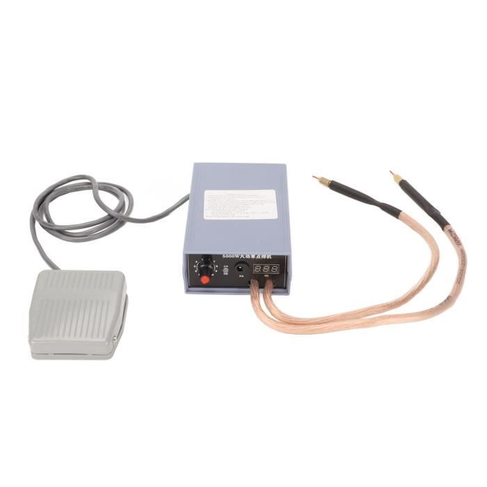 Fer a souder,Soudeur par points pour batterie à courant 5000W 0-800A, prise US, Machine à souder par points portative, [B676010908] - Bricolage