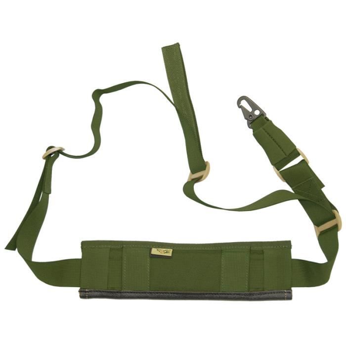élingue de fusil tactique à 1 point avec clawgear tan à