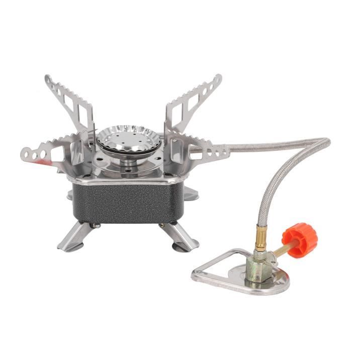Black -TOMSHOO – Mini réchaud à gaz pliable, pour randonnée, Camping