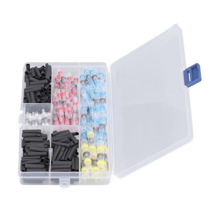 RUNCCI-YUN Connecteurs Thermorétractables - Lot De 100, Pour Automobiles Et Motos