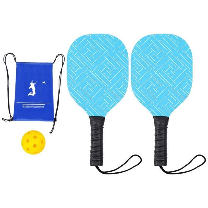 3x Pickleball Paddle Set, Pickleball Raquettes avec Coussin Confort 3x Pickleball Paddle Set, Pickleball Raquettes avec Coussin Confort