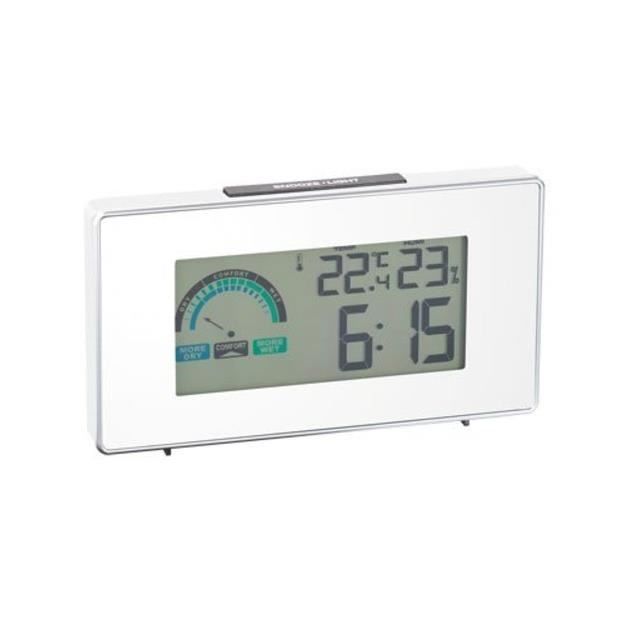 Auv thermomètre chargement USB Radio-réveil radio-piloté avec hygromètre