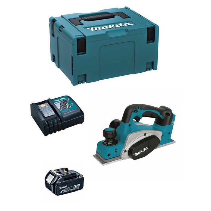 Rabot MAKITA DKP180RTJ1 Sans fil Bois