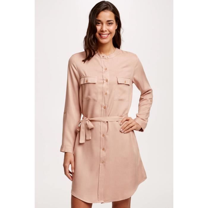 robe chemisier fluide