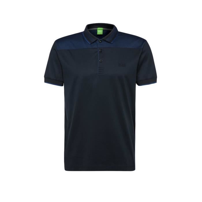 Polo hugo boss bleu marine clearance
