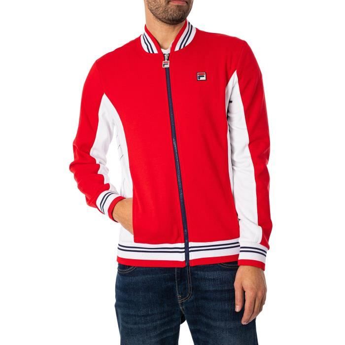 Veste fila shop homme rouge