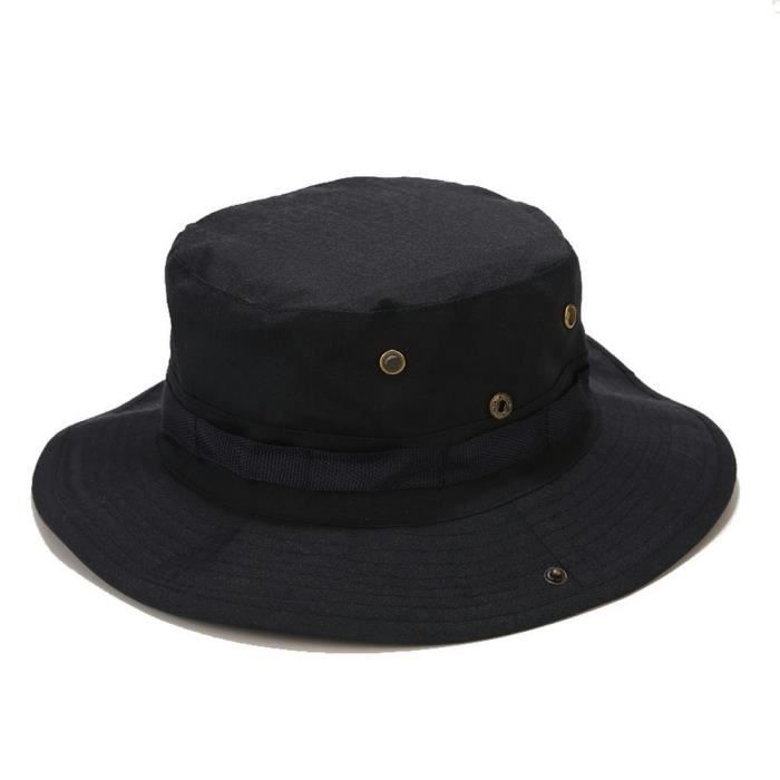 Chapeau Protection Solaire Large Bord Pliable Favuit - Pour Pêche Randonnée Voyage