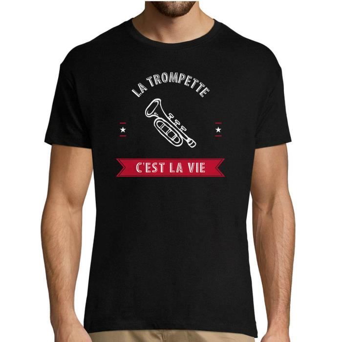 Trompette instrument de musique idée cadeau humour' T-shirt premium Homme