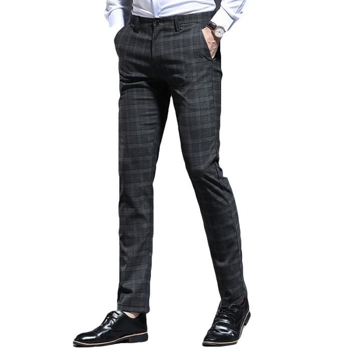 Pantalon hotsell homme carreaux
