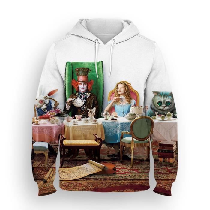 Sweat alice au pays online des merveilles