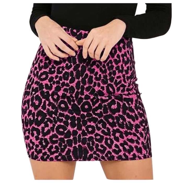 Mini jupe leopard best sale
