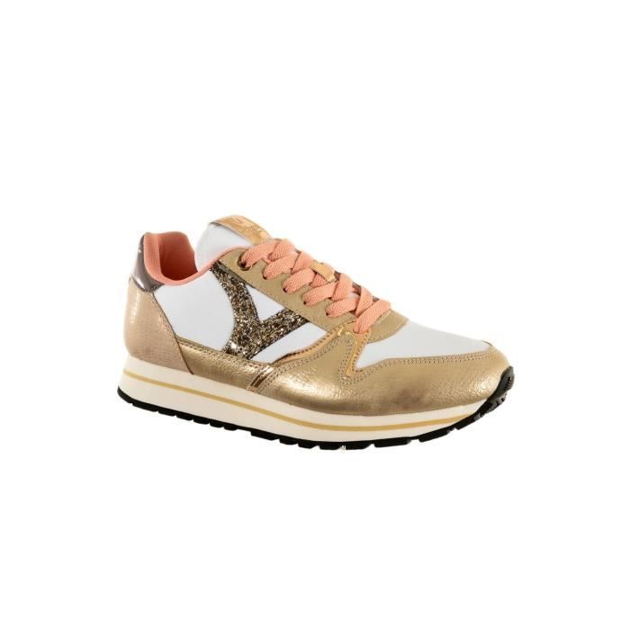 Basket Femme VICTORIA 1141134 Basse Nude Synthetique