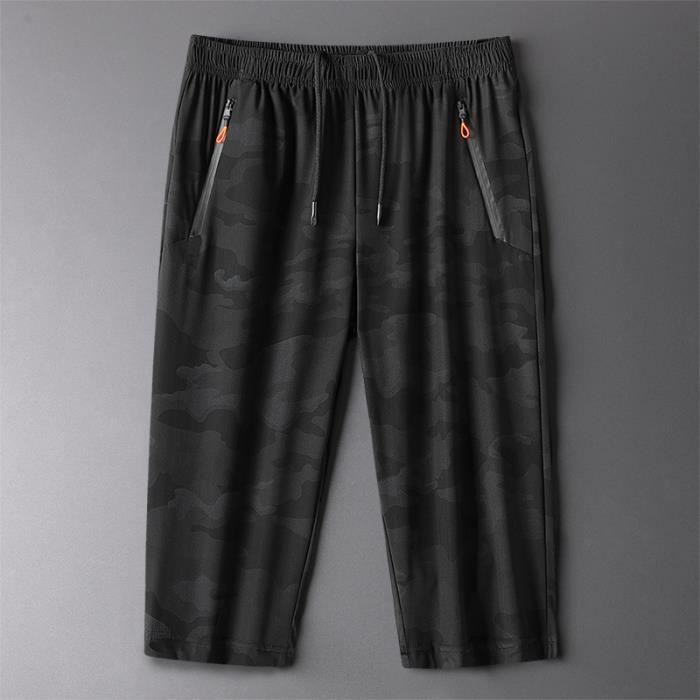 Short De Sport Homme Décontracté - Coton Respirant Pour Running, Fitness, Randonnée - Coupe Confortable été