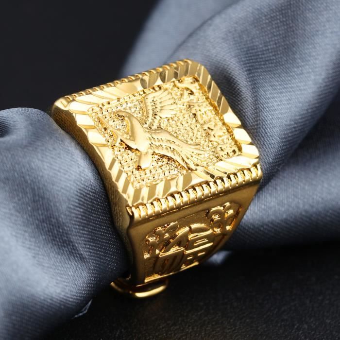Bague or homme luxe online