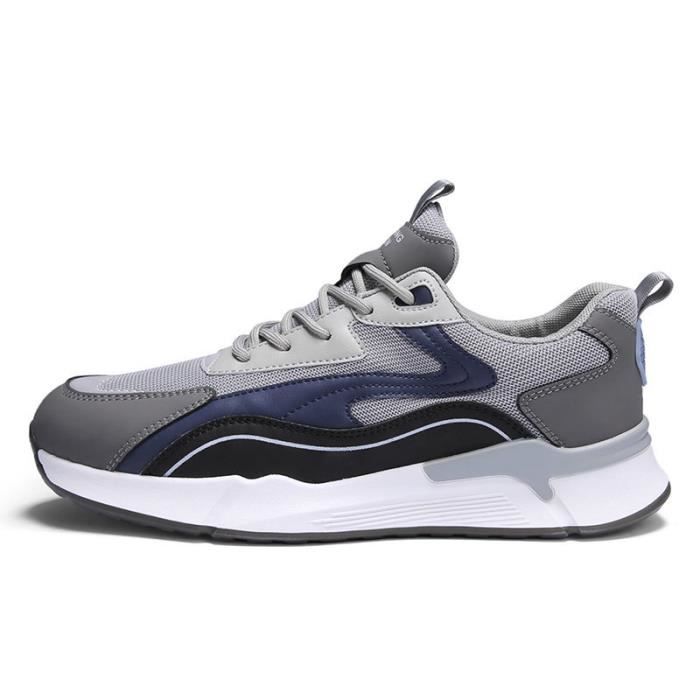 KIANII Chaussures décontractées populaires pour hommes légers et rétro
