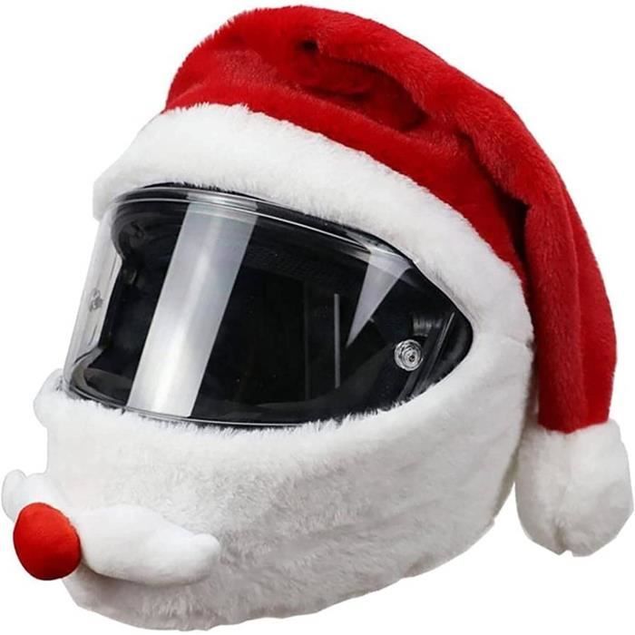 Housse Casque Moto Peluche - Déguisement Panda Ou Licorne - Protection Anti-Rayures - Flanelle Douce
