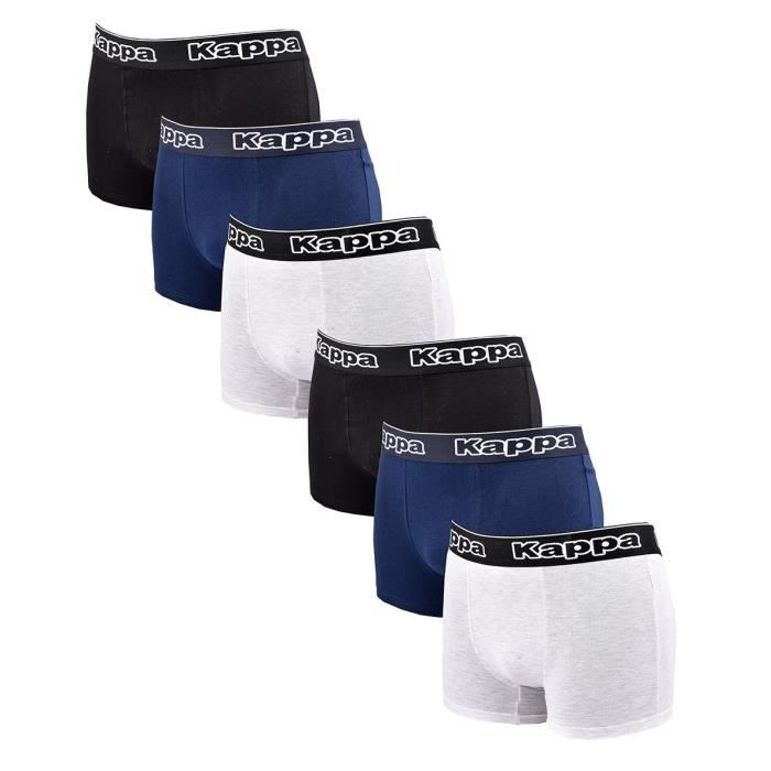 Boxer homme KAPPA Lot de 6 Pack de 6 Boxers 0530 Pack de 6