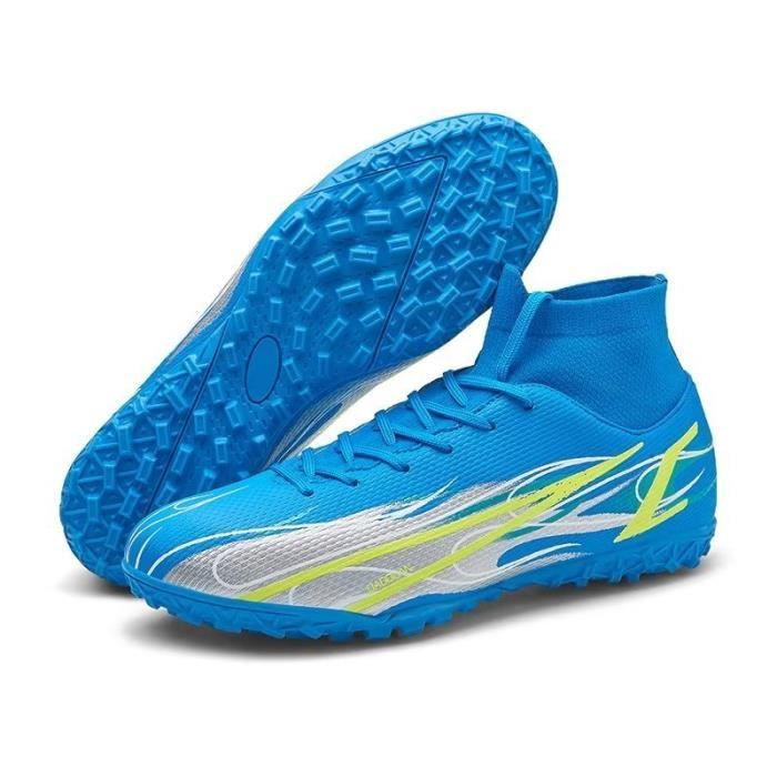 Crampons De Foot Vizari - Noir Et Bleu - Taille 8.5c - Pour Jeunes - Occasion