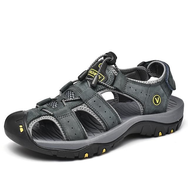 Sandales De Sport PDQ Pour Homme - Taille 41.5 EU, Bleu Marine, Légères Et Ajustables, Idéales Randonnée Et Plage